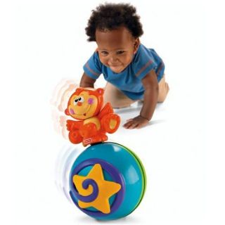 Fisher Price Go Baby Go Crawl Along Musical Ball