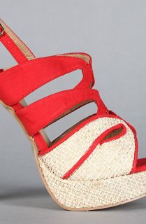 Sole Boutique The Lacy XLIII Shoe in Red