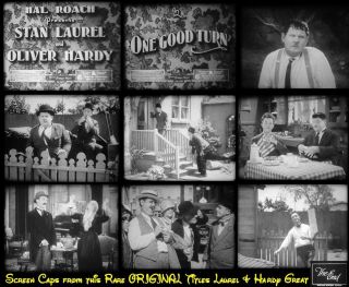  One Good Turn 31 Laurel Hardy James Finlayson Original Titles
