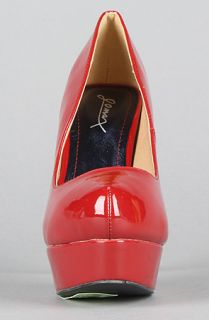 Sole Boutique The Lucky Dog Shoe in Patent Red