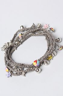 Disney Couture Jewelry The Pooh Collection Wrap Bracelet in Gray