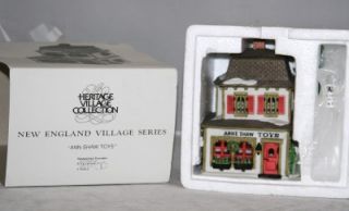 1988 Dept 56 Heritage Village Ann Shaw Toys 5939 0 Mint in Box