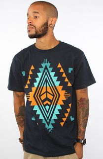 Benny Gold The Native Tee in Navy Concrete