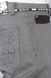 DGK The All Day 2 Jeans in Grey Raw Wash