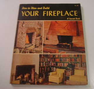 1951 How to Plan Build Your Fireplace Add on Styles Types Size