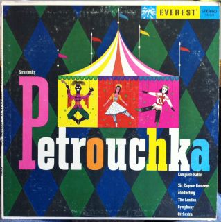 Eugene Goossens Stravinsky Petrouchka LP Mint SDBR 3033 Vinyl Everest