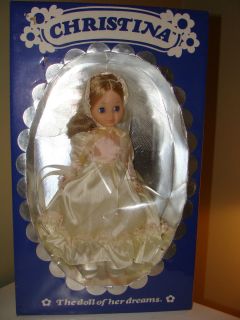 Vintage 1977 N I B Eugene Doll Novelty Company Christina 71575 Dream