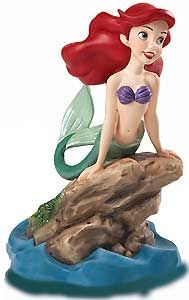The Little Mermaid Ariel Seaside Serenade WDCC with Pin Disney w Cert