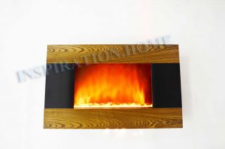  allows you to mount this incredible fireplace easily on any flat wall