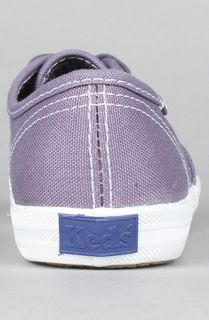 Keds The Champion Seasonal Solid Sneaker in Periwinkle Purple