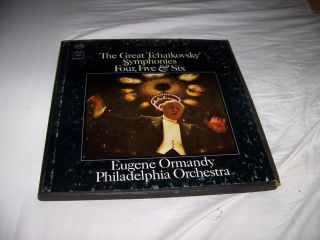 Eugene Ormandy Philadelphia Orchestra 3 Symphony Albums