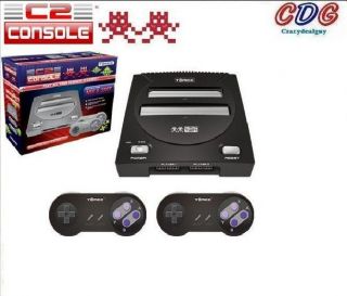FC C2 Twin NES SNES Video Game CONSOLE 2in1 SYSTEM