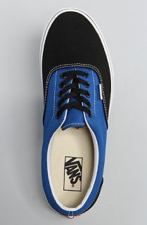 Vans Footwear The Era Sneaker in Black Snorkel Blue