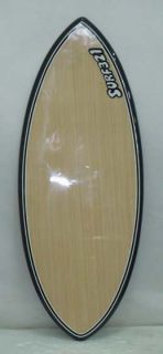 Skimboard 51 E Glass Epoxy Wood Carbon Fiber Surfboard