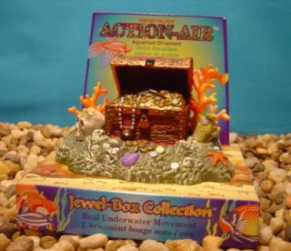 New Action Air Treasure Chest Fish Tank Ornament OJ4