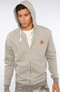 Street Ammo The Patch Zip Up Hoody in Heather