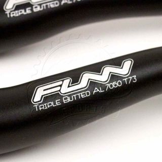 Funn Fatboy DH Mountain Bike Riser Handlebar 31 8 OS Black 30mm Rise