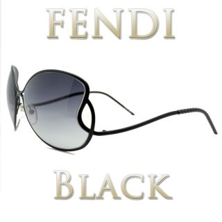 Fendi Sunglasses 5178 001 Black 705 Bronze New Genuine FS5178