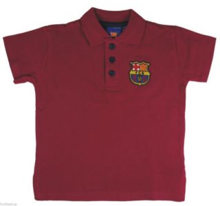 Barcelona Babies Polo Shirt New Official Licensed Product