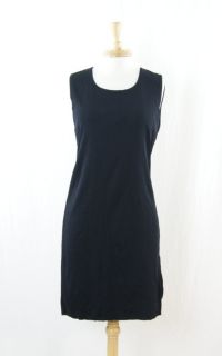 Exclusively MISOOK Black Scoop Neck Sleeveless Knit Dress Size M