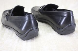 Salvatore Ferragamo Colombo Loafers Size 11 New Slip on Black Leather