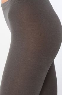 Plush The Footless Fleece Lined Tights in Gray