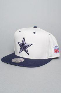 Mitchell & Ness The NFL Wool Snapback Hat in Gray Navy