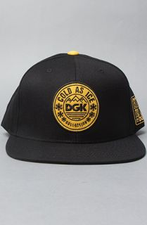 DGK The DGK Cold as Ice Snapback Hat in Black
