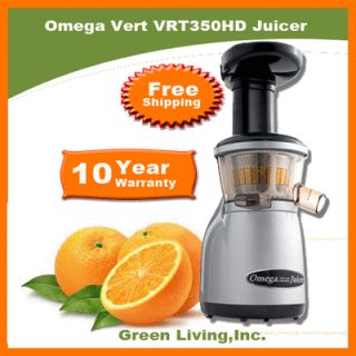 NEW Omega VERT 350 VRT350HD VRT350 HD 350HD Masticating Juicer Juice