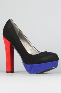 Sole Boutique The Luv Lee Shoe in Black Combo