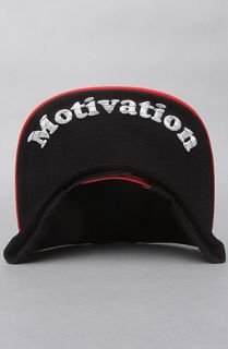 DGK The Haters Snapback Cap in Black Red