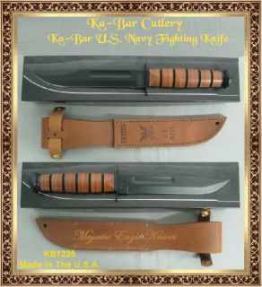 ka bar presents the kb1225 u s navy fighting knife