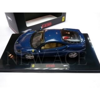 Ferrari F430 Blue Elite Hotwheels 1 43 P9949