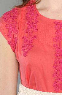 Free People The Heart and Soul Top in Pink Rose