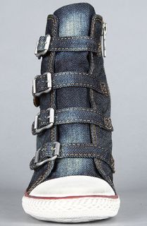 Ash Shoes The Thelma Sneaker in Blue Jean