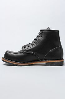 Red Wing The Beckman 6 Moc Boot in Black Featherstone
