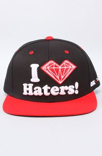 DGK The DGK x Diamond Haters Snapback in Black Red