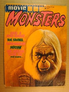 Movie Monsters 2 Doc Savage Rodan Frankenstein Famous
