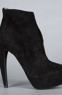 Jeffrey Campbell The Amanda II Shoe in Black Suede