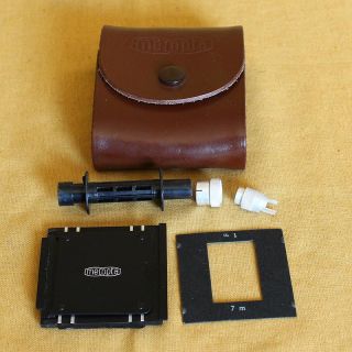 Flexaret 35mm Film Adapter Set for VI Genuine Meopta Czechoslovakia