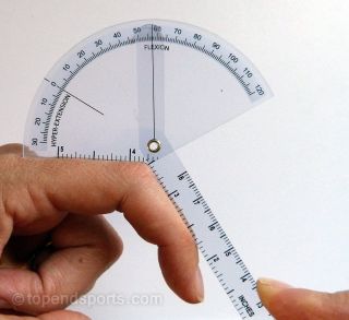  Goniometer for ROM Flexibility Angle Measurement of The Fingers