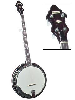 Flinthill FHB 250 Five String Resonator Banjo Hard Case
