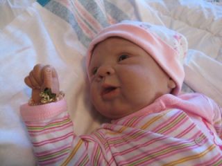 Reborn Baby Girl Doll Tory Sculpted by Michelle Fagen