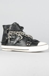 Ash Shoes The Valium Sneaker in Black Nappa Wax