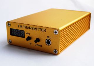 5W Stereo PLL Digital FM Transmitter Mini FM Radio Station FM Broadcas