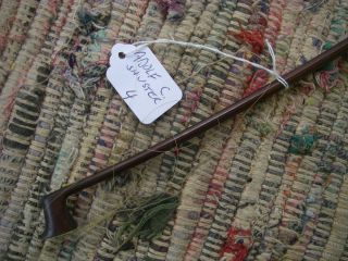ANTIQUE ADOLPH C. SCHUSTER VIOLIN BOW MOTHER OF PEARL INLAY 29 1/2