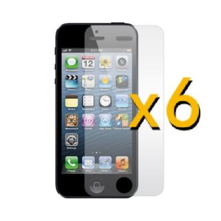 6X Screen Protector Film Anti Glare Fingerprint Matte for New iPhone 5