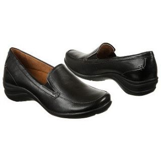 Womens Hush Puppies Epic Loafer Black Leather 