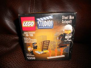 New in Box Lego Studios Set 1356 Stunt Man Catapult