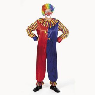 Adult Clown Costume Circus Carnival Birthday Party New